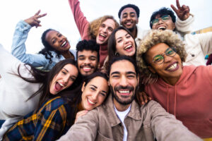 a group of diversity and roommates that are living together 